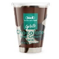 Chocolate & Cream Swirl Gelato Cup.