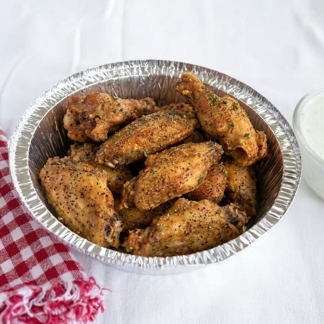 Plain Chicken Wings.